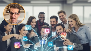 Tener a tus compañeros de trabajo en redes sociales, sí o no: un experto en recursos humanos lo explica