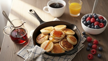 Receta de mini pancakes: la opción casera y esponjosa perfecta para un desayuno diferente