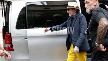 Joaquín Sabina arribó a las