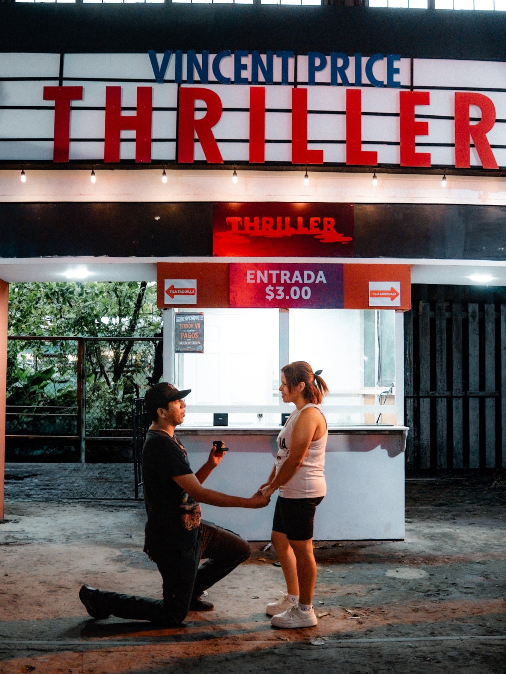 La escena se dio en Terror CIFCO VII y fue difundida por los organizadores, que destacaron la participación de actores caracterizados en Horrorland. (Cortesía: CIFCO)