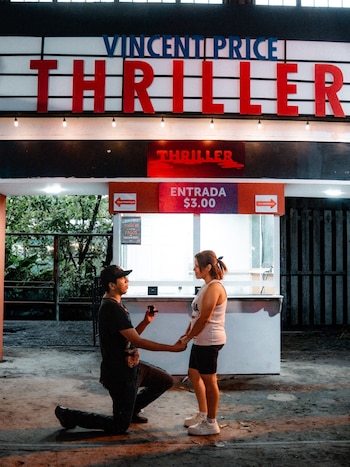 La escena se dio en Terror CIFCO VII y fue difundida por los organizadores, que destacaron la participación de actores caracterizados en Horrorland. (Cortesía: CIFCO)