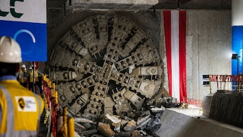 Tuneladora Delia concluye excavación del túnel de la Línea 2 del Metro de Lima y Callao