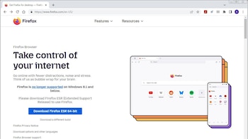 Mozilla cesará el soporte de