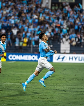 Santiago González celebró su segundo gol en la temporada con Sporting Cristal.