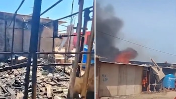 Incendio en Chiclayo: niña de