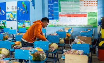 La agricultura familiar impulsa la nutrición escolar y fortalece la economía local en el municipio de Tejutla, San Marcos. (Foto cortesía FAO)