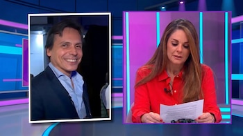 Rebeca Escribens rompe en llanto al ver por primera vez a su esposo e hijo en televisión: “Soy muy celosa con mi vida privada”