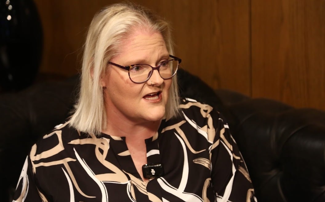 Louise Joy Brown, la primera persona nacida por fertilización in vitro, recibió a Infobae al llegar por primera vez a la Argentina para participar del XXII Congreso Argentino de Medicina Reproductiva.