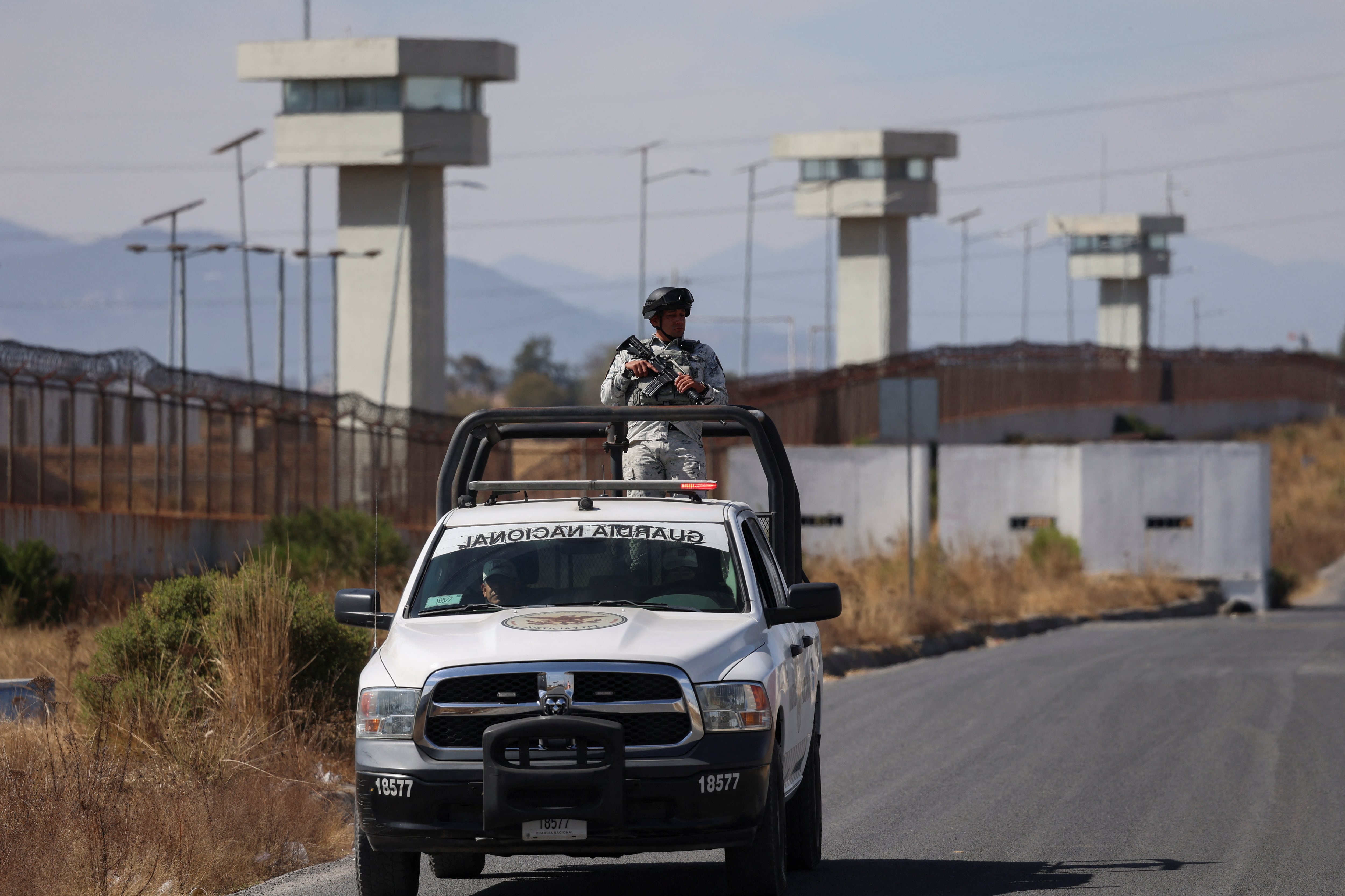 Varios internos vinculados con cárteles fueron enviados al penal federal del Altiplano. REUTERS/Luis Cortes
