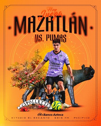Mazatlán vs Pumas, jornada 14,