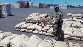 Casi 90 toneladas de narcóticos