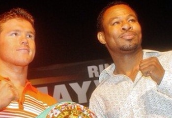 Shane Mosley y Canelo Álvarez