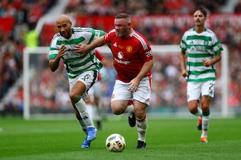 Wayne Rooney siempre se mantuvo en el ámbito público como entrenador, invitado en televisión y como futbolista en partidos a beneficio (Images via Reuters/Lee Smith)