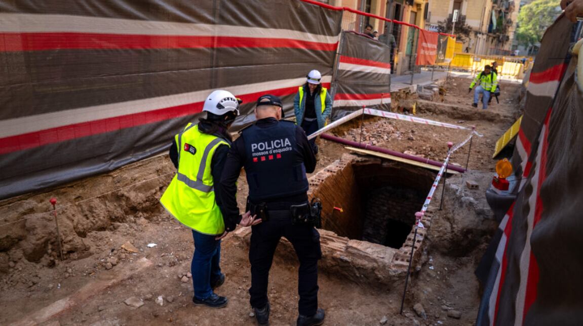 Imagen de uno accesos encontrados. (Ayuntamiento de Barcelona)