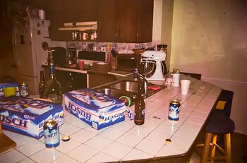 Imágenes de la casa tras