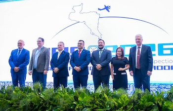 El simposio IFIS 2026 en El Salvador reafirma el compromiso del país con los estándares de la ICAO y la integración regional aérea bajo cooperación internacional. (Foto cortesía Secretaría de Prensa)