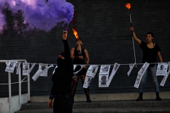 Colectivos feministas y víctimas exigieron