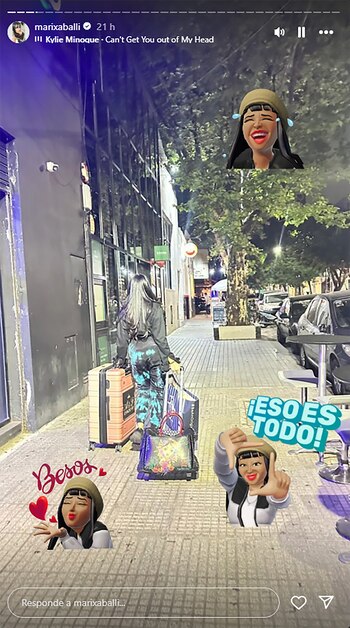 Así se iba Marixa Balli