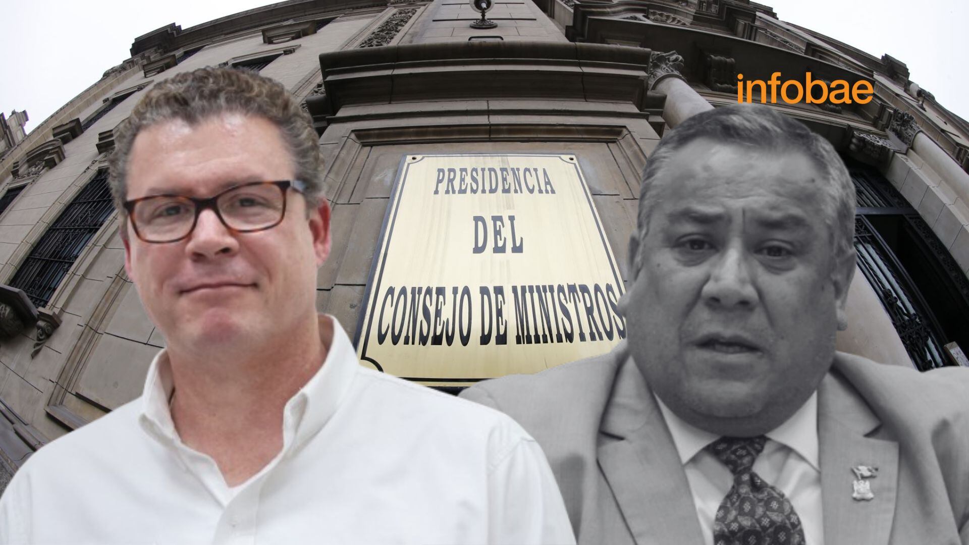 Premier Gustavo Adrianzén sería censurado. | Fotocomposición: Infobae Perú