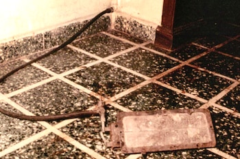 La estufa de gas que