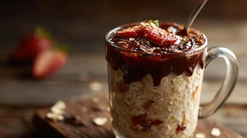 Avena estilo gansito con capas