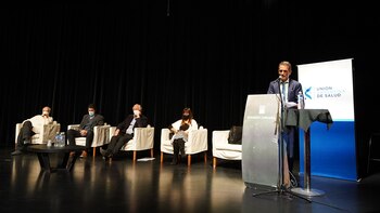 Claudio Belocopitt, en la conferencia