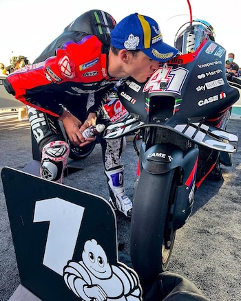 Aleix Espargaró fue el más