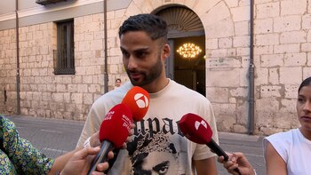 Lucas Burgueño, a la salida