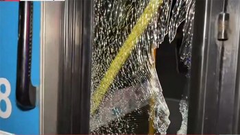 Ladrones dispararon contra un colectivo