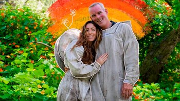 Julie y Jeff Russell comparten