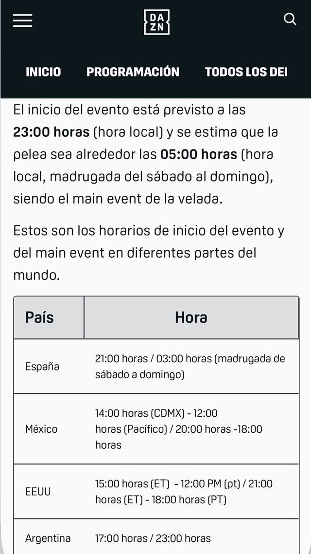 El horario de la pelea del Puma Martínez ante Bam Rodríguez