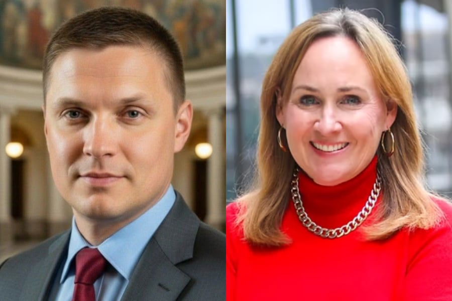 El plan contra Louise Secker incluía una denuncia anónima a la policía para que las drogas fueran halladas en su vehículo (Thomas Ross/Louise For Missouri).