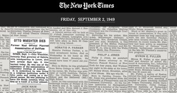 Poco después de la muerte