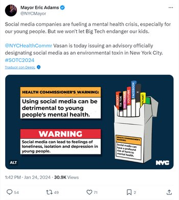 El alcalde de la ciudad