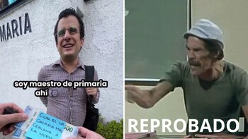 El profesor quedó exhibido al