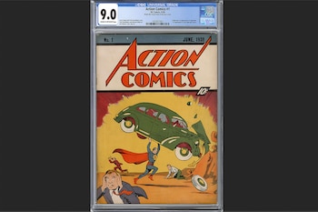 El cómic, vendido originalmente por