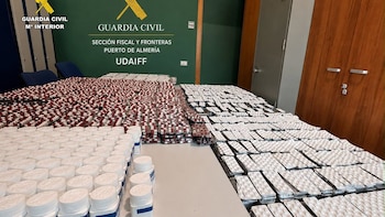 Detenido en el puerto con más de 170.000 psicotrópicos ocultos en un vehículo rumbo a Marruecos