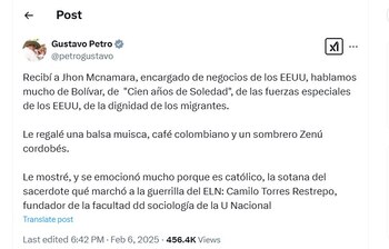 Gustavo Petro le mostró la