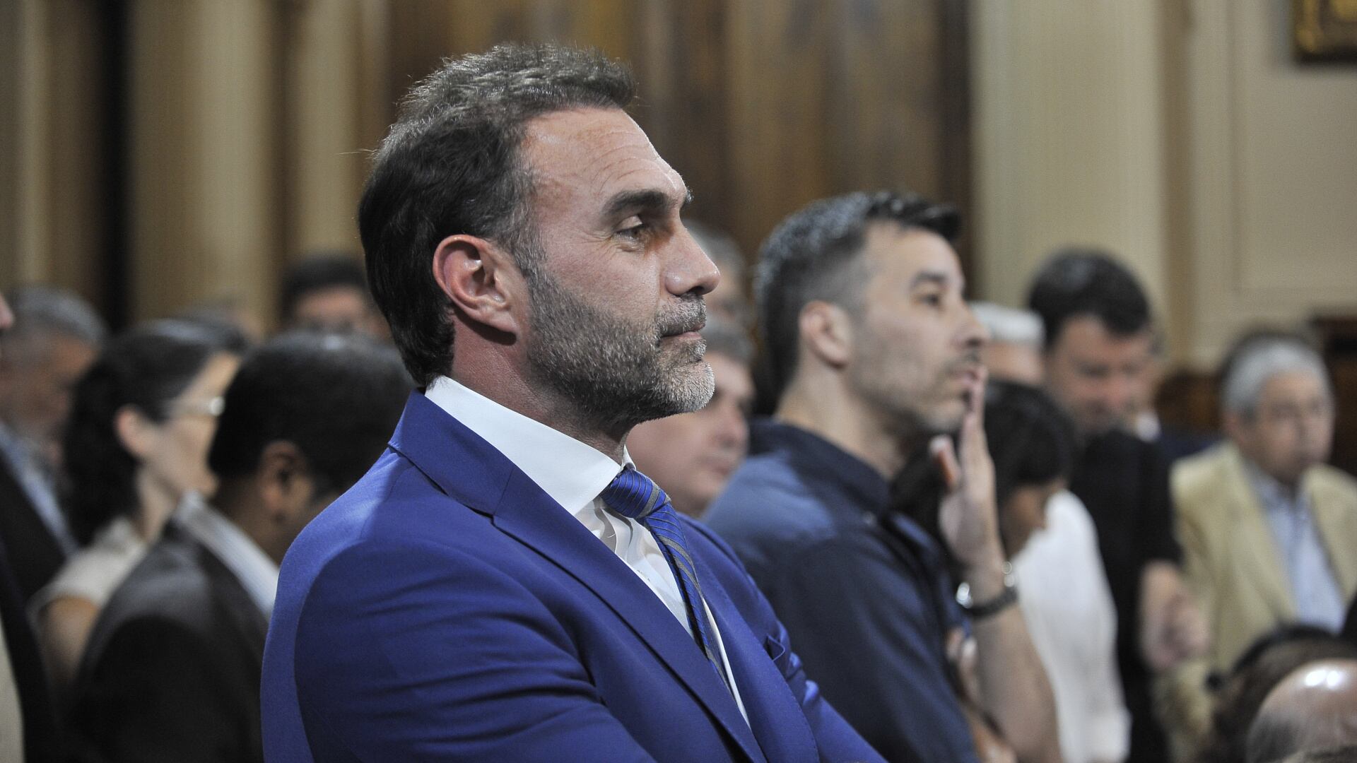 Ezequiel Atauche, presidente del bloque LLA, señaló que no les interesa la norma