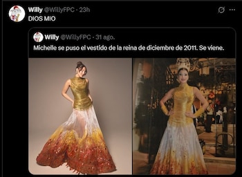El vestido histórico de Andrea