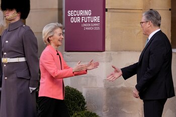 La llegada de la presidenta