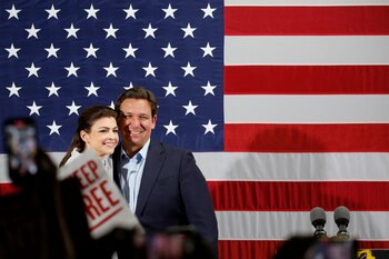 Ron DeSantis y Casey DeSantis