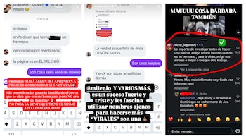 Publicaciones de Ana Gastélum en Instagram, negando algún parentesco con el joven asesinado la noche del 4 de agosto. Crédito: Instagram - Ana Gastélum