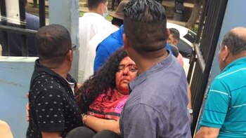 Poco después de la agresión,