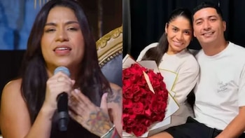 Masiel Málaga grita su soltería