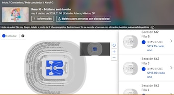 Los boletos liberados para la