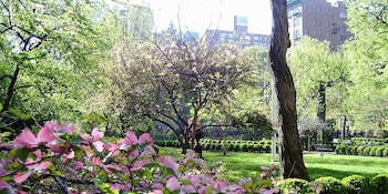 Este histórico jardín privado, diseñado