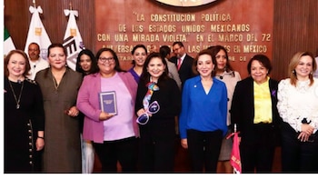 Mónica Soto, diez años en el Tribunal Electoral que le valieron criticas por su cercanía con Morena. (Foto: TEPJF)
