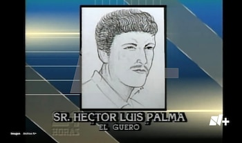 Retrato hablado del narcotraficante. (YouTube: NMás/Captura de pantalla)