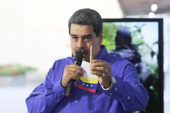 El dictador de Venezuela, Nicolás